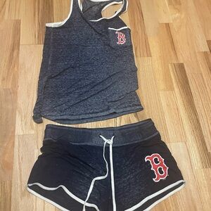 BOSTON RED SOXS shorts and tank set